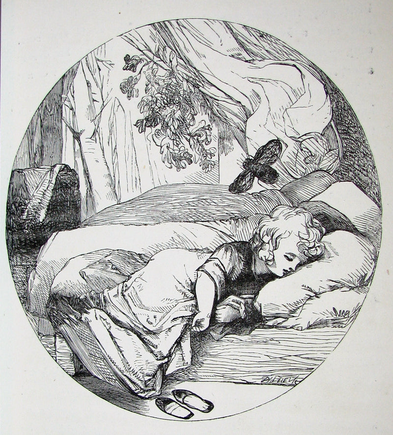 1858 Scarce First Edition - Our Favourite Fairy Tales with 300 illustrations by the Brothers Dalziel.