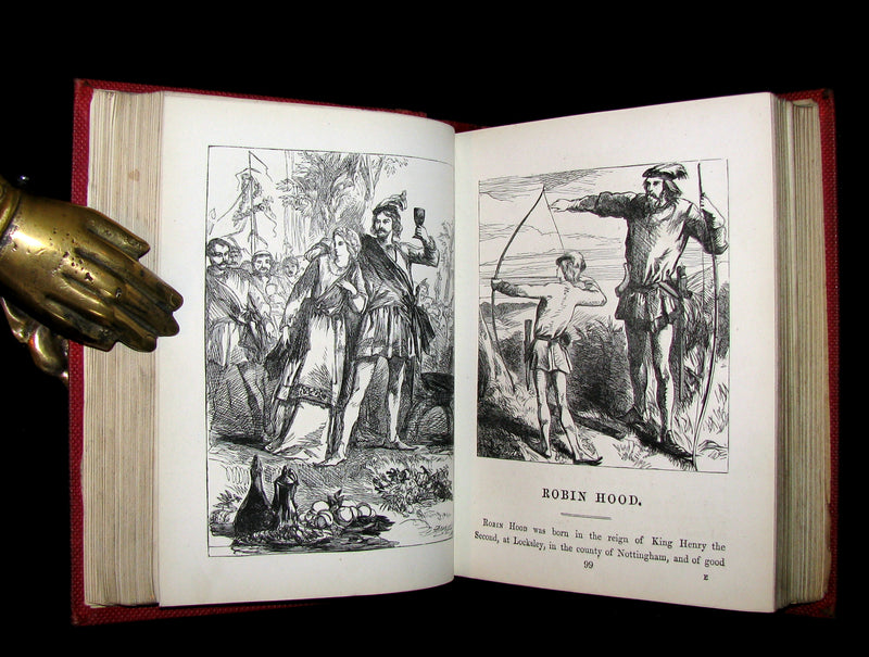 1858 Scarce First Edition - Our Favourite Fairy Tales with 300 illustrations by the Brothers Dalziel.