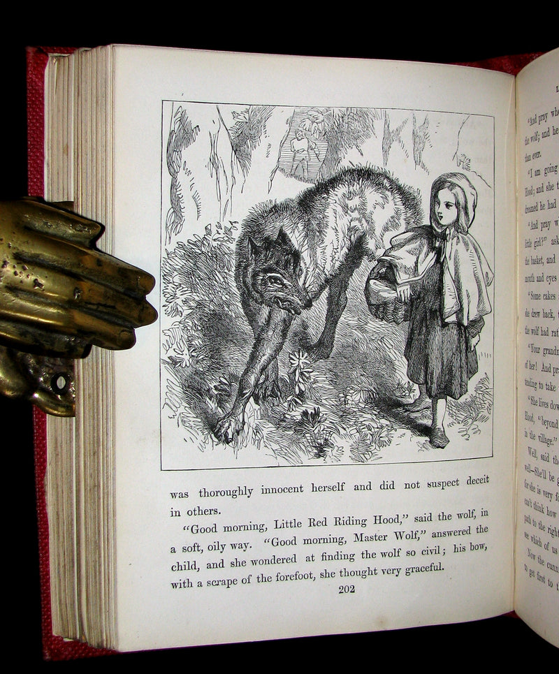 1858 Scarce First Edition - Our Favourite Fairy Tales with 300 illustrations by the Brothers Dalziel.