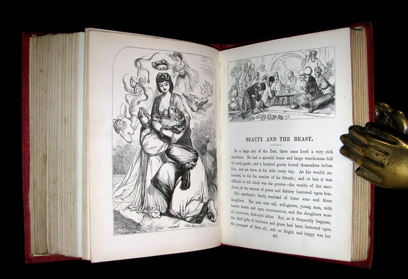 1858 Scarce First Edition - Our Favourite Fairy Tales with 300 illustrations by the Brothers Dalziel.