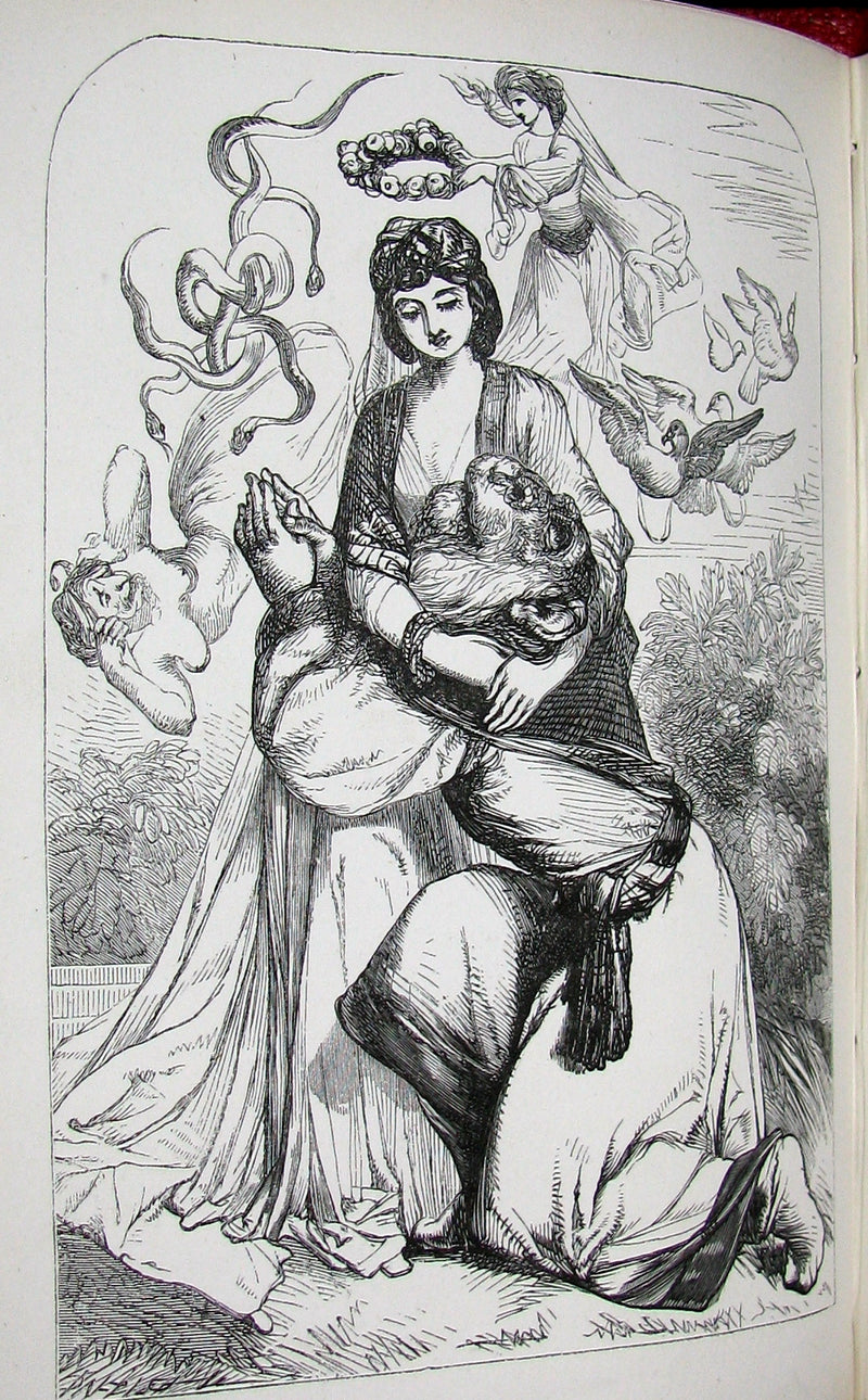 1858 Scarce First Edition - Our Favourite Fairy Tales with 300 illustrations by the Brothers Dalziel.