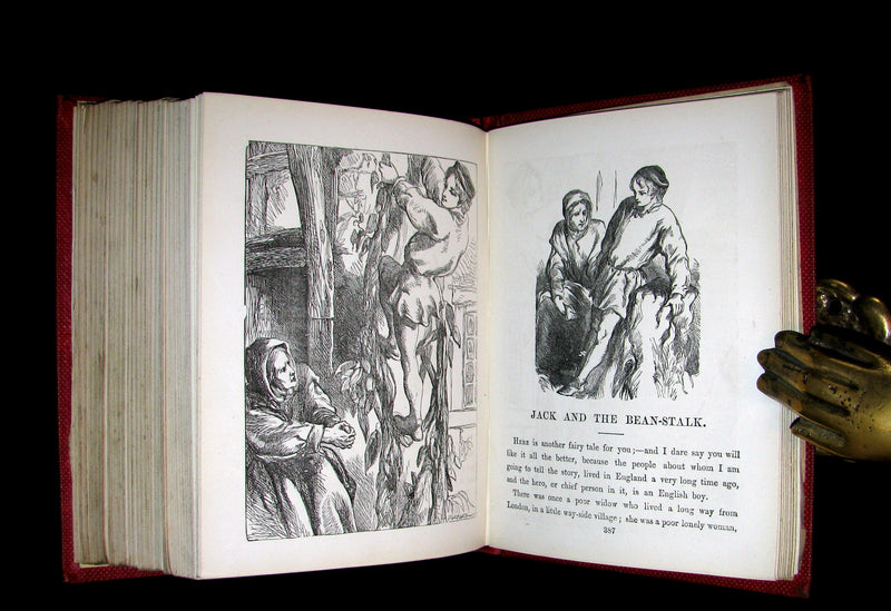 1858 Scarce First Edition - Our Favourite Fairy Tales with 300 illustrations by the Brothers Dalziel.