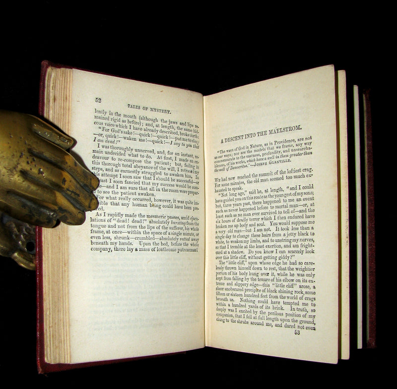 1864 Scarce Book - Edgar Allan POE  - Tales of Mystery and Imagination.