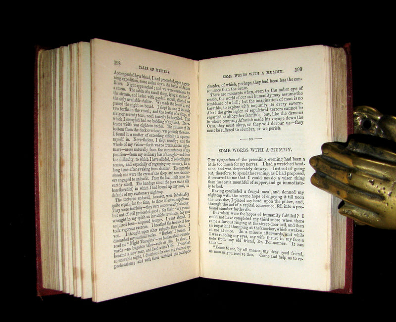 1864 Scarce Book - Edgar Allan POE  - Tales of Mystery and Imagination.