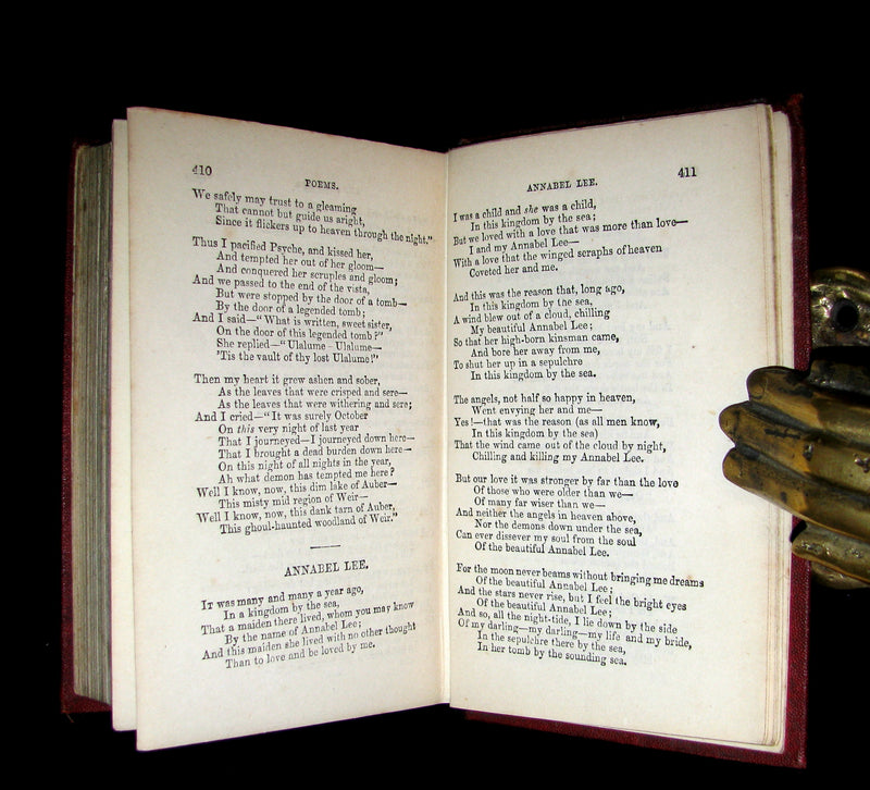 1864 Scarce Book - Edgar Allan POE  - Tales of Mystery and Imagination.