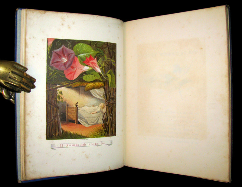 1868 Scarce 1st ED Book - The Story Without An End by Sarah Austin Illustrated by Eleanor Vere Boyle.