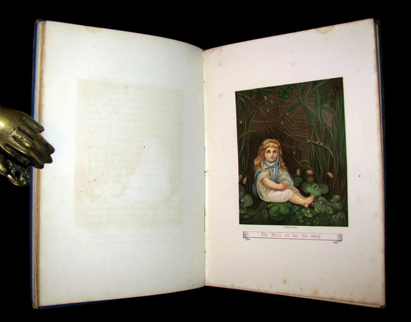 1868 Scarce 1st ED Book - The Story Without An End by Sarah Austin Illustrated by Eleanor Vere Boyle.
