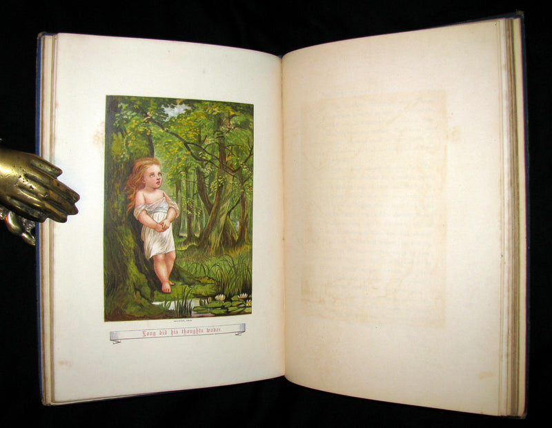 1868 Scarce 1st ED Book - The Story Without An End by Sarah Austin Illustrated by Eleanor Vere Boyle.