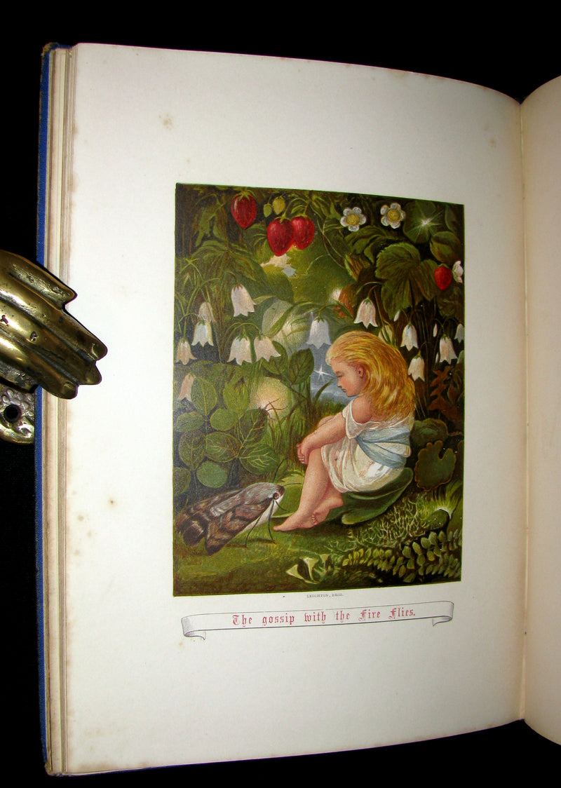 1868 Scarce 1st ED Book - The Story Without An End by Sarah Austin Illustrated by Eleanor Vere Boyle.