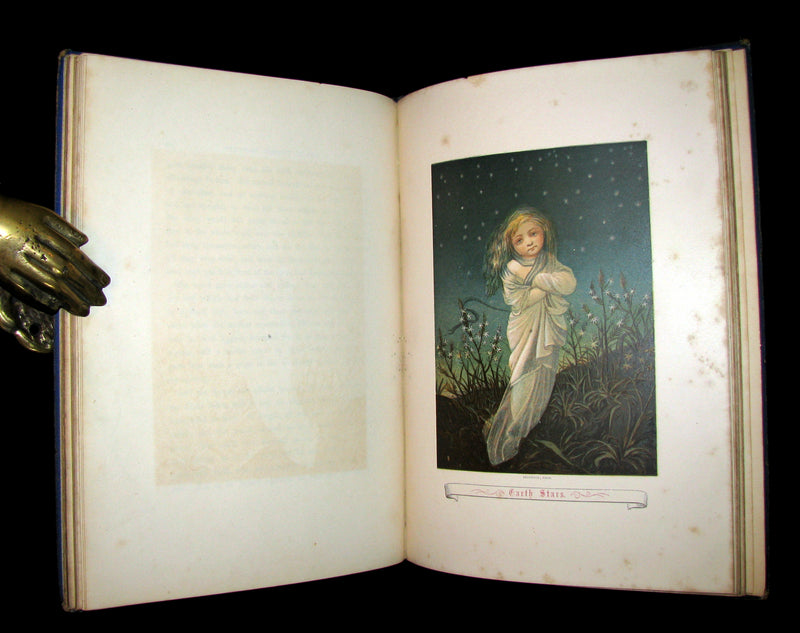 1868 Scarce 1st ED Book - The Story Without An End by Sarah Austin Illustrated by Eleanor Vere Boyle.