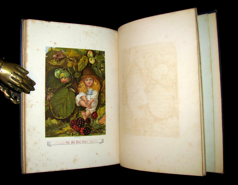 1868 Scarce 1st ED Book - The Story Without An End by Sarah Austin Illustrated by Eleanor Vere Boyle.