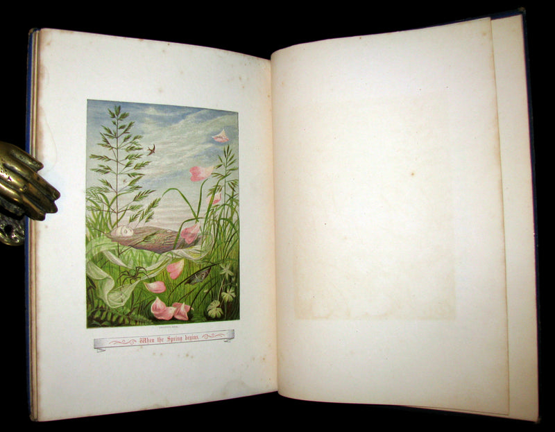 1868 Scarce 1st ED Book - The Story Without An End by Sarah Austin Illustrated by Eleanor Vere Boyle.