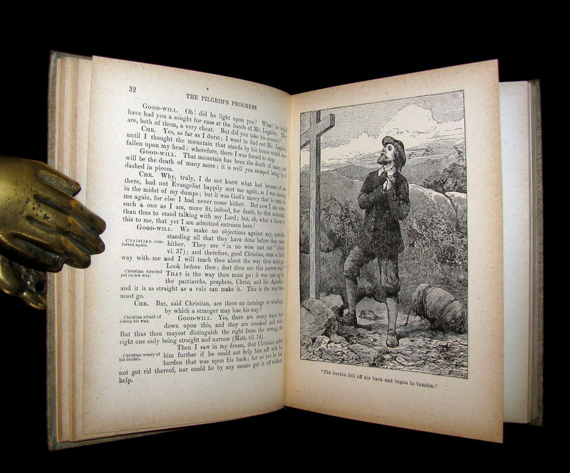 1900 Rare Book - The Pilgrim's Progress from This World to That Which is to Come by John Bunyan