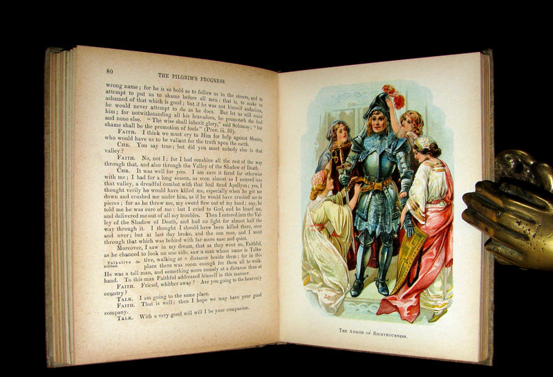 1900 Rare Book - The Pilgrim's Progress from This World to That Which is to Come by John Bunyan