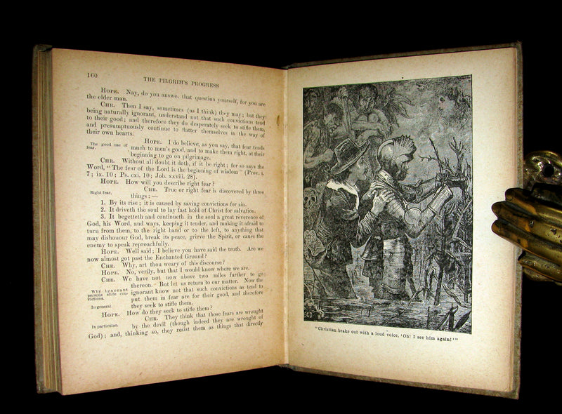 1900 Rare Book - The Pilgrim's Progress from This World to That Which is to Come by John Bunyan