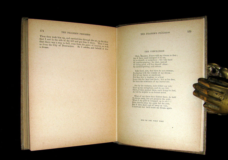 1900 Rare Book - The Pilgrim's Progress from This World to That Which is to Come by John Bunyan