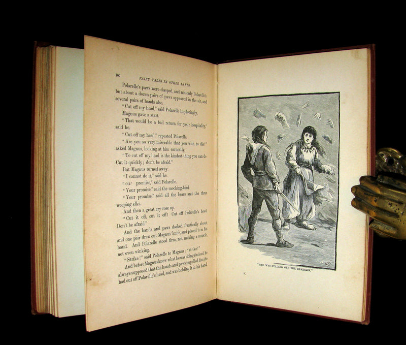 1892 Rare 1stED Book - FAIRY TALES in Other Lands by Julia Goddard. Illustrated.