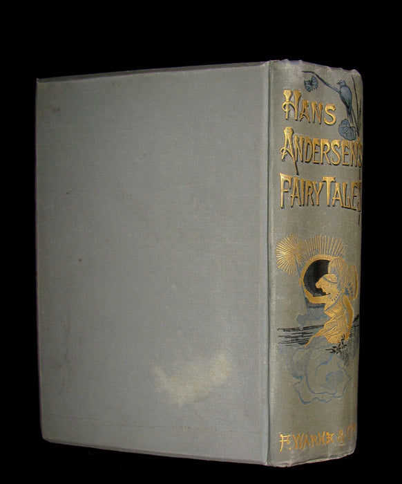 1890 Rare Victorian Book -  Hans ANDERSEN'S FAIRY TALES illustrated.