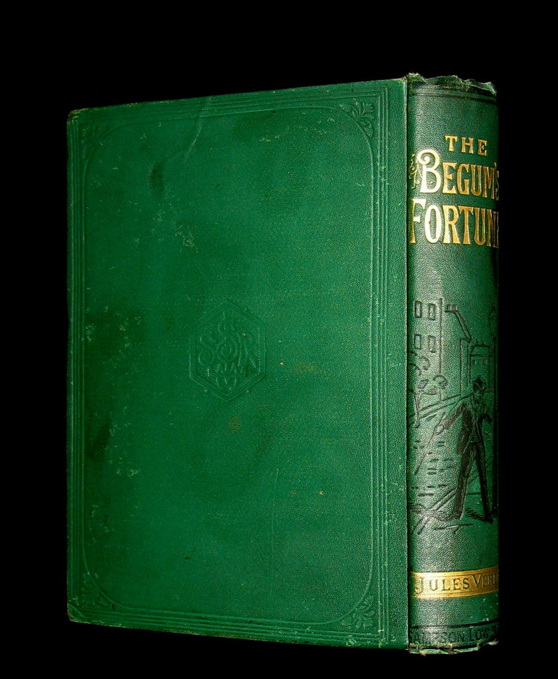 1887 Rare Edition - Jules Verne - The Begum's Fortune. With an account of the mutineers of the "Bounty".