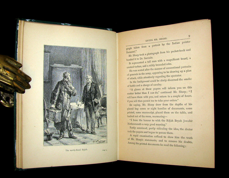 1887 Rare Edition - Jules Verne - The Begum's Fortune. With an account of the mutineers of the "Bounty".