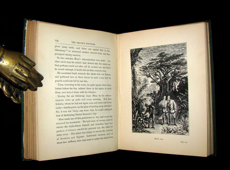 1887 Rare Edition - Jules Verne - The Begum's Fortune. With an account of the mutineers of the "Bounty".