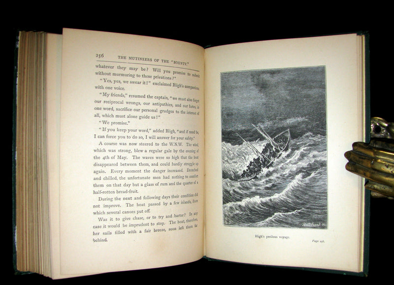 1887 Rare Edition - Jules Verne - The Begum's Fortune. With an account of the mutineers of the "Bounty".