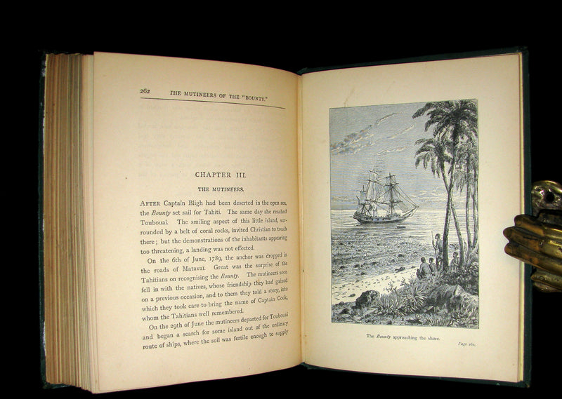 1887 Rare Edition - Jules Verne - The Begum's Fortune. With an account of the mutineers of the "Bounty".