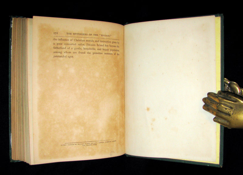 1887 Rare Edition - Jules Verne - The Begum's Fortune. With an account of the mutineers of the "Bounty".