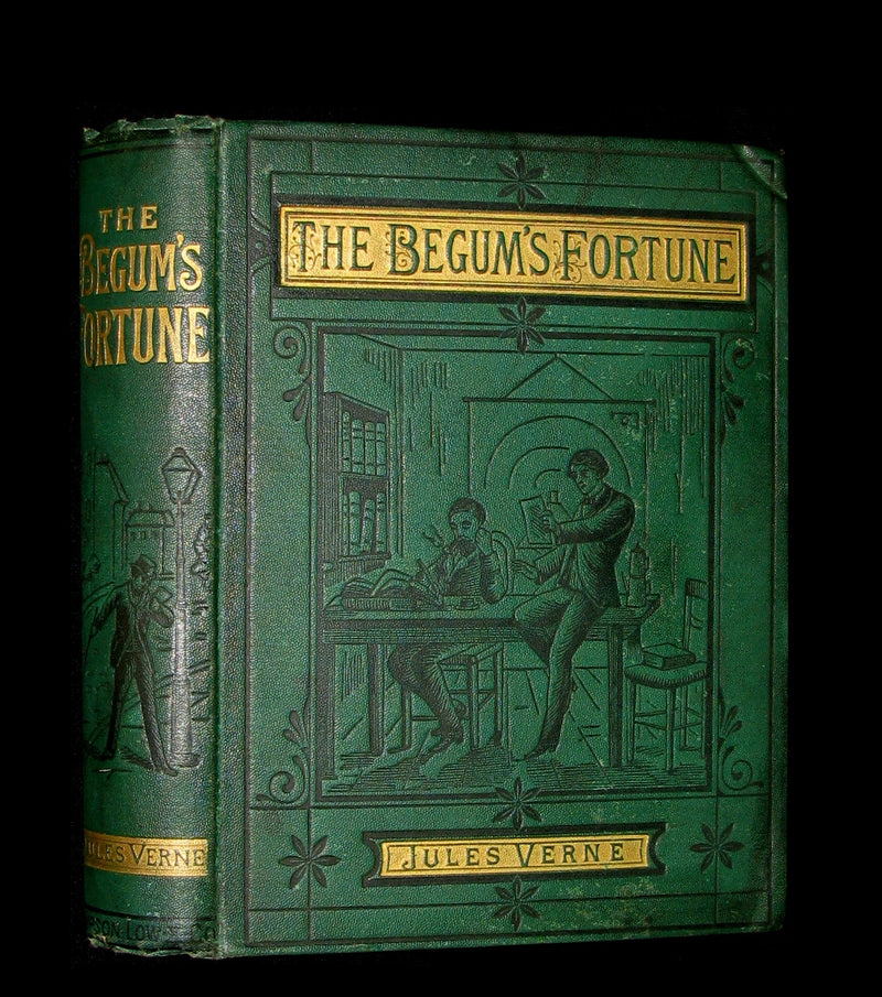 1887 Rare Edition - Jules Verne - The Begum's Fortune. With an account of the mutineers of the "Bounty".