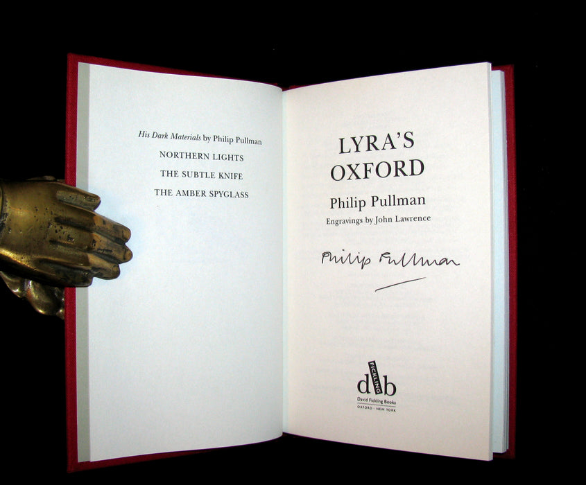 2003 Signed First Edition - LYRA'S OXFORD [His Dark Materials] by Philip Pullman.