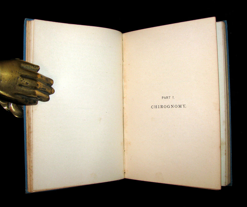 1890 Scarce Chiromancy Book - The Language of the Hand -The Art of Reading the Hand by Henry Frith.