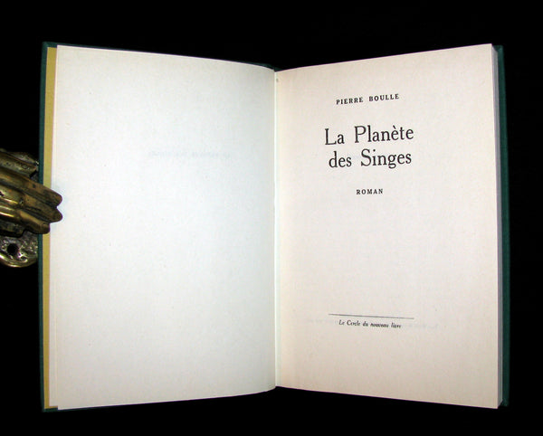 1963 Rare First Limited Edition #691 - La Planete des Singes (The Planet of the Apes) by Pierre Boulle