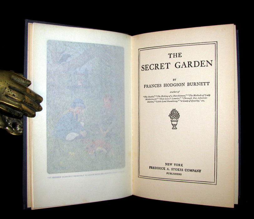 1911 Rare First Edition Book - The Secret Garden by Frances Hodgson Burnett.