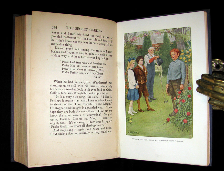 1911 Rare First Edition Book - The Secret Garden by Frances Hodgson Burnett.