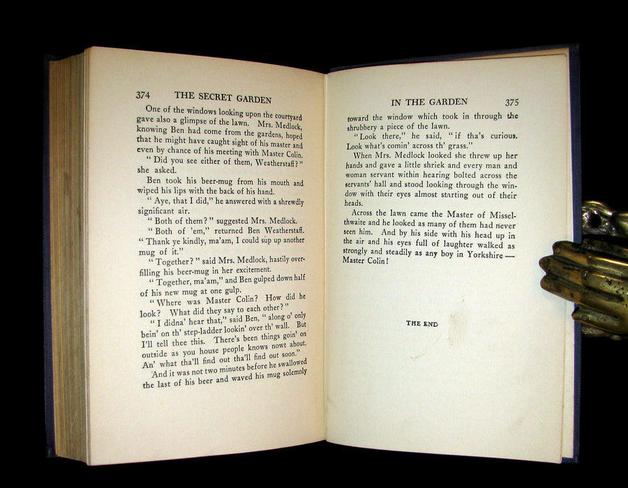 1911 Rare First Edition Book - The Secret Garden by Frances Hodgson Burnett.