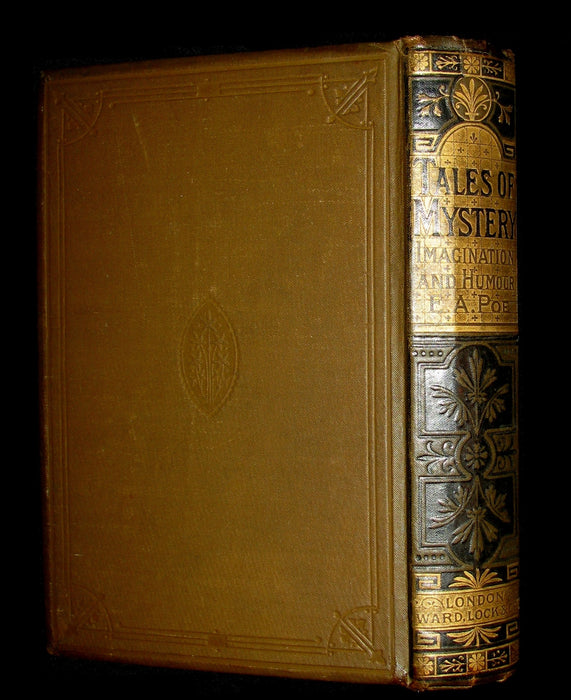 1891 Rare Book - Edgar Allan POE Tales of Adventure, Mystery and Imagination.