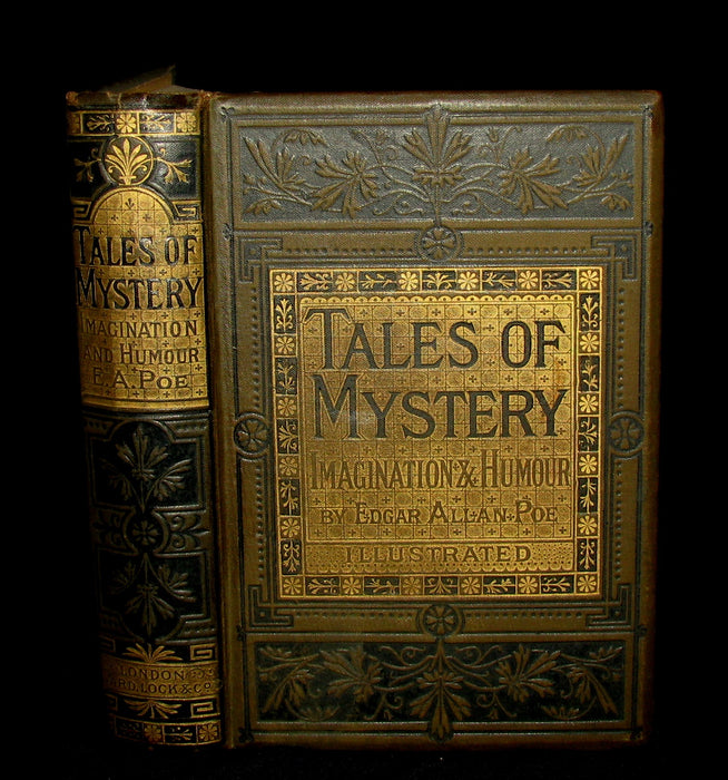 1891 Rare Book - Edgar Allan POE Tales of Adventure, Mystery and Imagination.