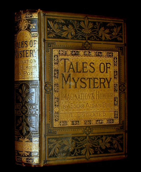 1891 Rare Book - Edgar Allan POE Tales of Adventure, Mystery and Imagination.