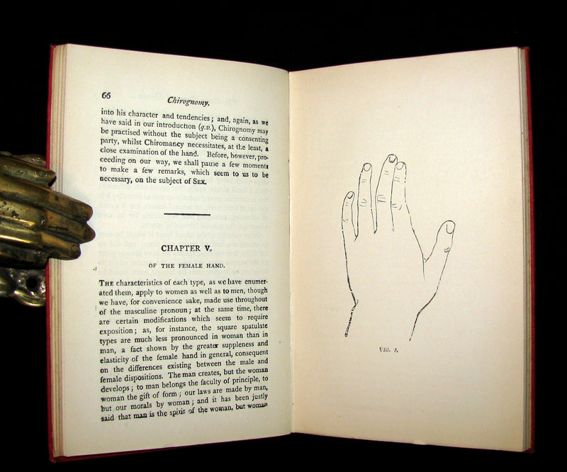 1900 Scarce CHIROMANCY Book -  The Illustrated Science of Palmistry by Henry Frith.