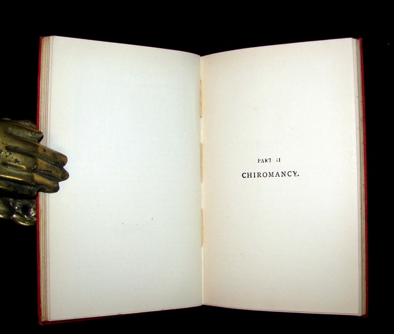 1900 Scarce CHIROMANCY Book -  The Illustrated Science of Palmistry by Henry Frith.