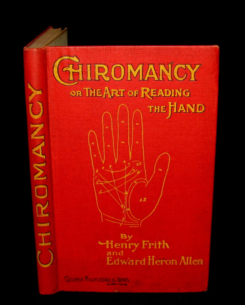 1900 Scarce CHIROMANCY Book -  The Illustrated Science of Palmistry by Henry Frith.