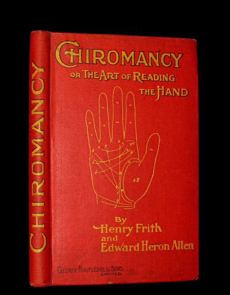 1900 Scarce CHIROMANCY Book -  The Illustrated Science of Palmistry by Henry Frith.
