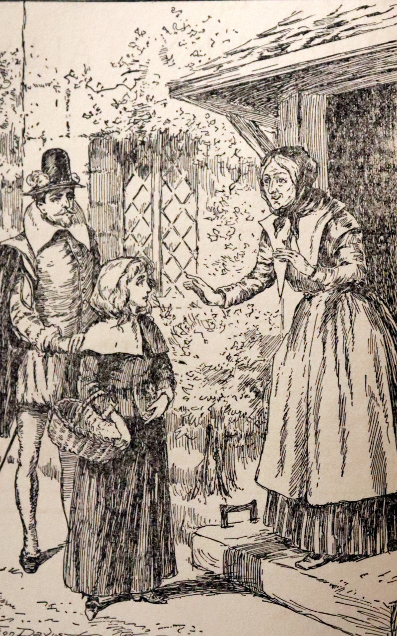 1900 Rare Book with scarce Dust Jacket - The OLD OLD FAIRY TALES by Mrs Valentine