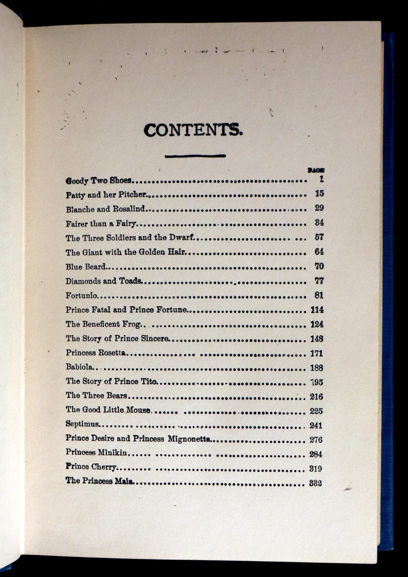 1900 Rare Book with scarce Dust Jacket - The OLD OLD FAIRY TALES by Mrs Valentine
