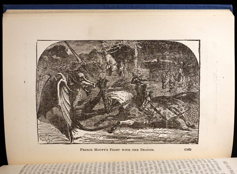 1900 Rare Book with scarce Dust Jacket - The OLD OLD FAIRY TALES by Mrs Valentine