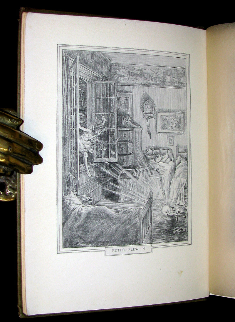 1911 Rare First Edition Book  - PETER PAN - Peter and Wendy by James Matthew Barrie.