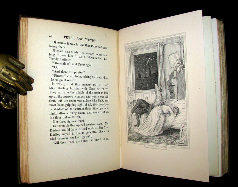 1911 Rare First Edition Book  - PETER PAN - Peter and Wendy by James Matthew Barrie.