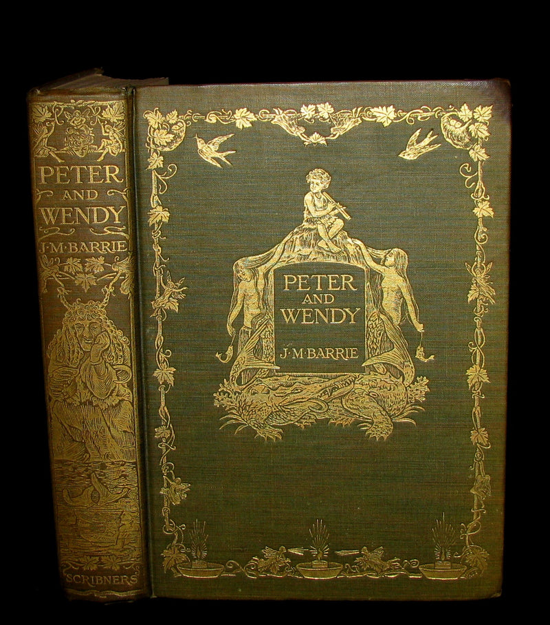 1911 Rare First Edition Book  - PETER PAN - Peter and Wendy by James Matthew Barrie.