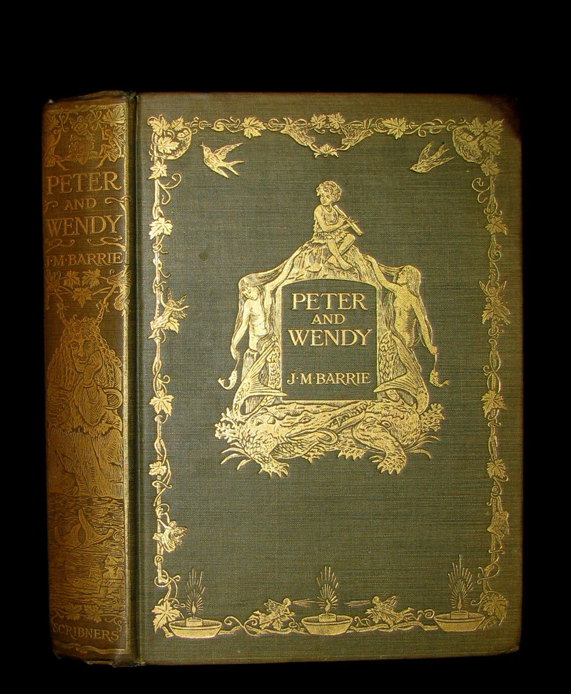1911 Rare First Edition Book  - PETER PAN - Peter and Wendy by James Matthew Barrie.