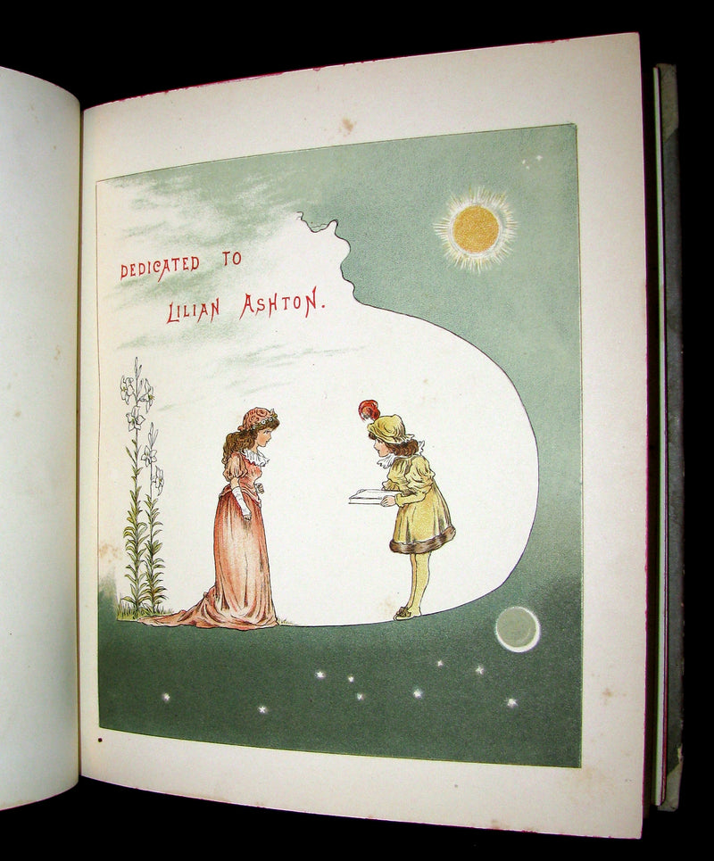 1885 Scarce Victorian Book -  The SNOW QUEEN by Andersen illustrated by T. Pym.